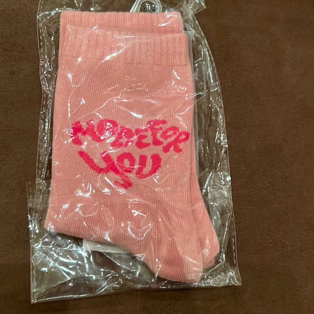 Fabletics The Performance Sock 6” Pink Clay/Made For You New with Tags
